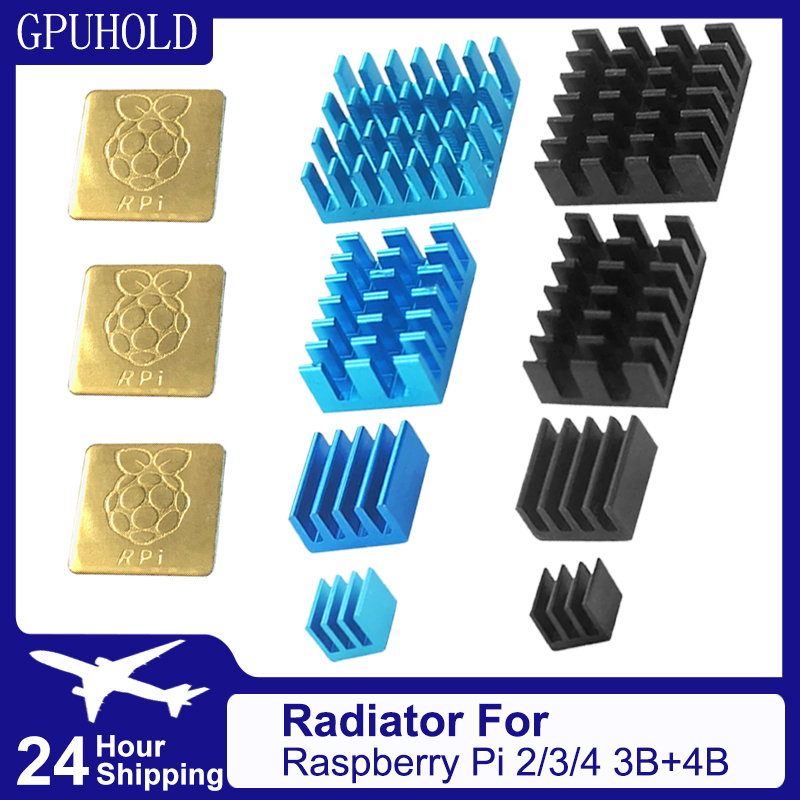 Raspberry Pi Water Cooling Kit - GPUHOLD Chipset Cooler 4 uds/5 uds