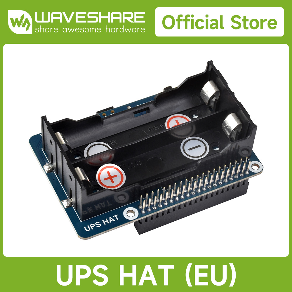 Raspberry Pi Uninterrupted Power Supply Ups 18650 - Waveshare Fuente de alimentación ininterrumpida UPS