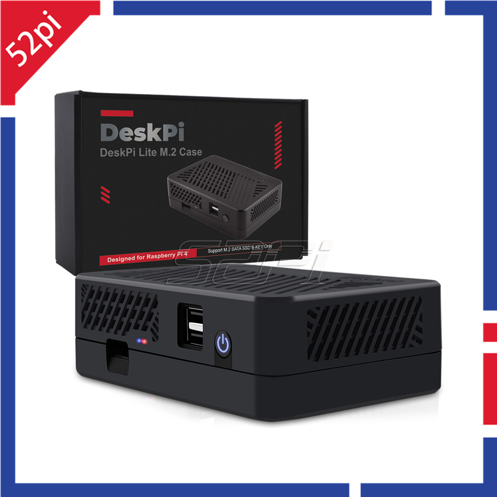 Caja NAS DeskPi Lite de 52Pi c - Argon One V3 M.2 Nvme Case reseña y precio