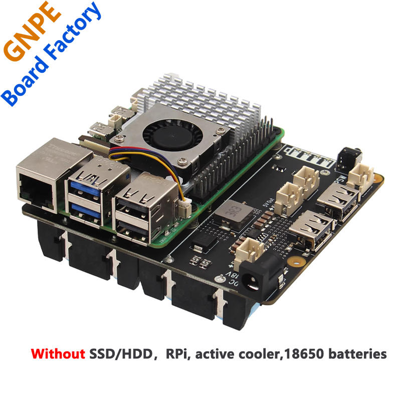 Placa UPS Raspberry Pi 5 X1202 - Raspberry Pi Uninterrupted Power Supply Ups 18650 reseña y precio