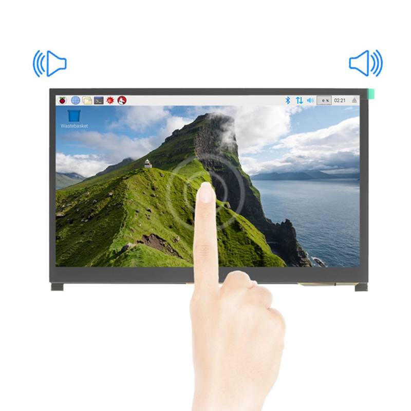 Monitor de pantalla táctil cap - Raspberry Pi 10.1 Inch Capacitive Touch Screen Ips reseña y precio