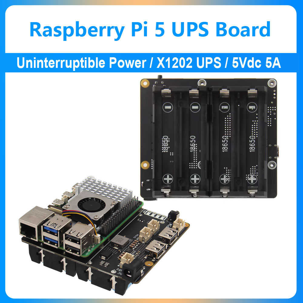 Placa de Expansión UPS para Ra - Raspberry Pi Uninterrupted Power Supply Ups 18650 reseña y precio